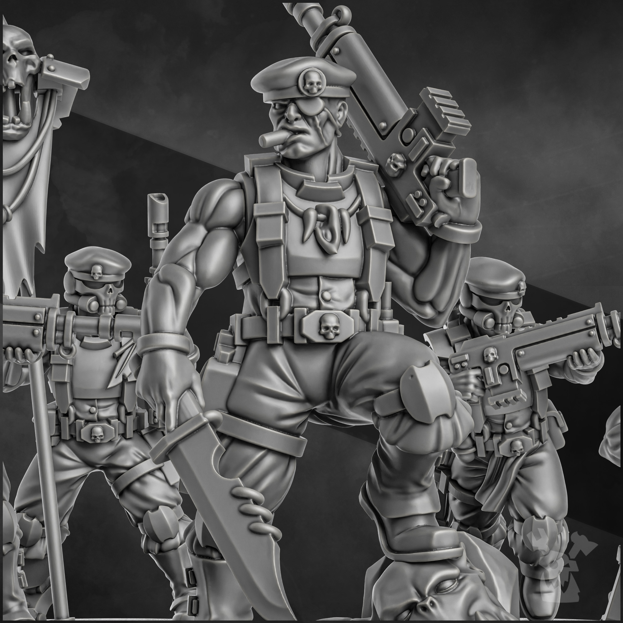 The Ork Slayers Squad (build kit)